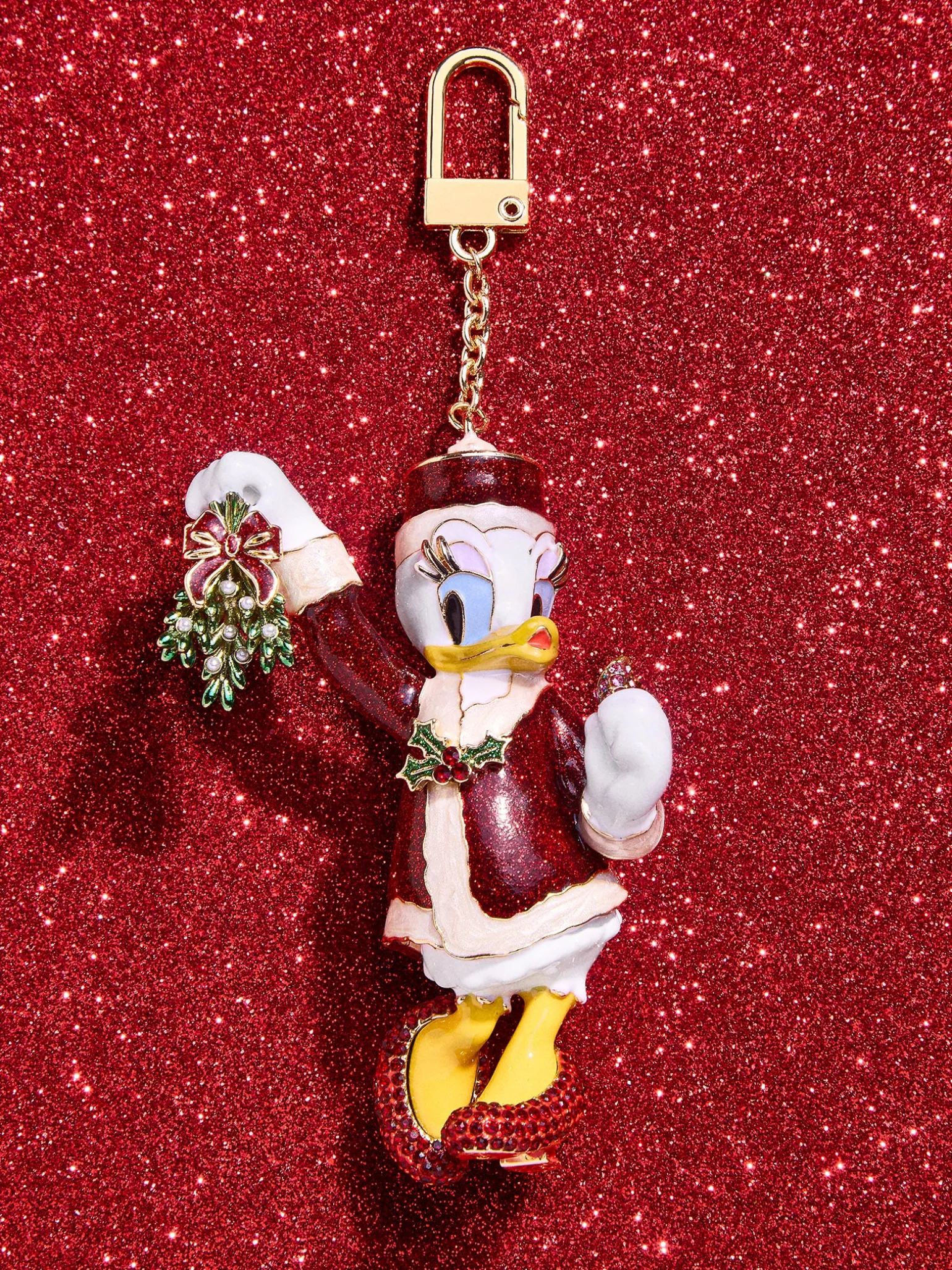 Disney Daisy Duck Mistletoe Bag Charm - Daisy Duck