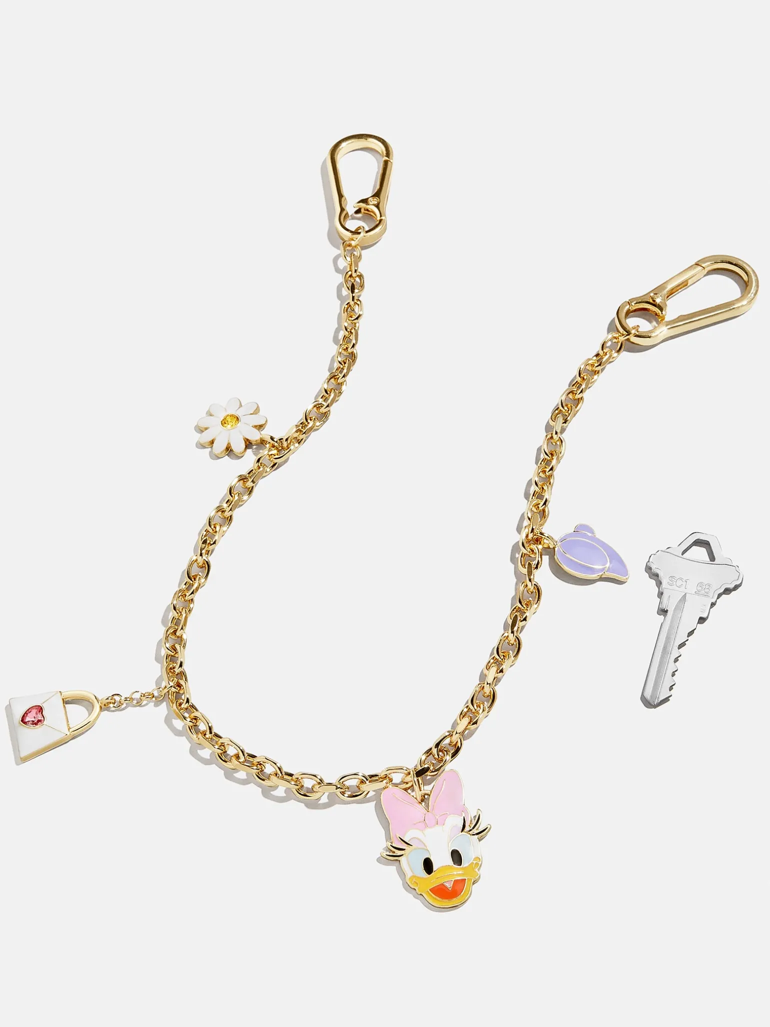 Disney Daisy Duck Motif Bag Charm - Daisy Duck
