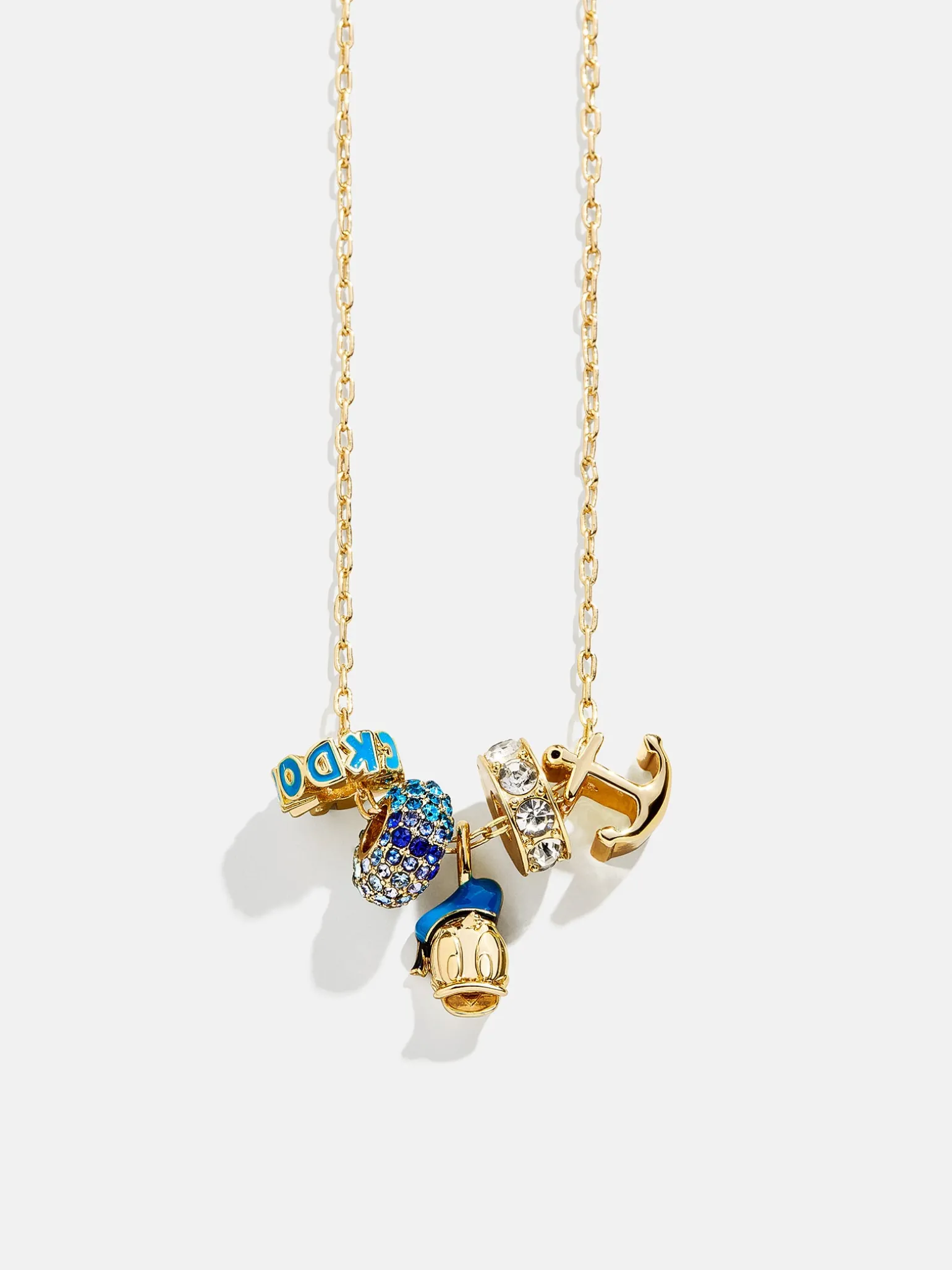Disney Donald Duck Beaded Charm Necklace - Donald Duck