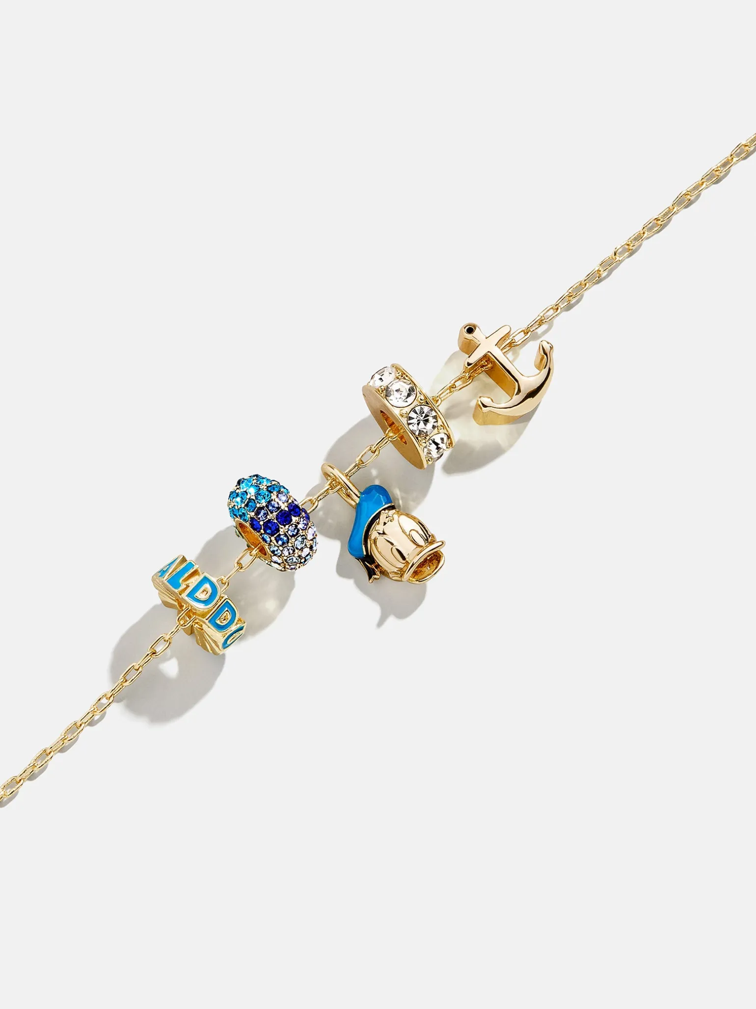 Disney Donald Duck Beaded Charm Necklace - Donald Duck
