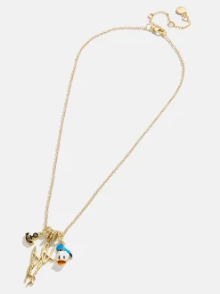 Disney Donald Duck Cluster Charm Necklace - Donald Duck