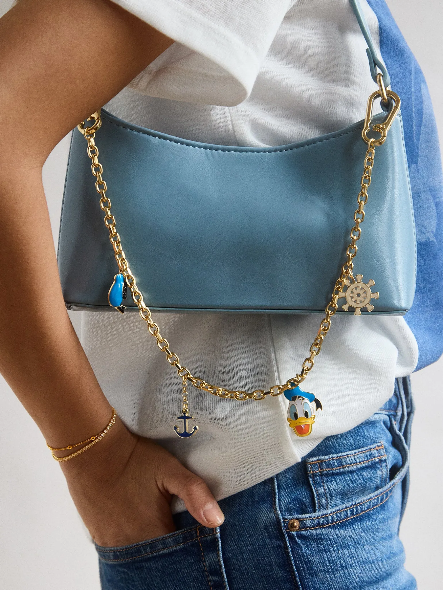 Disney Donald Duck Motif Bag Charm - Donald Duck