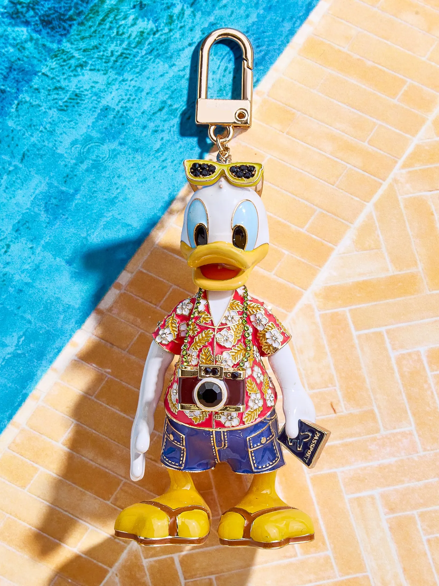 Disney Donald Duck Vacation 3D Bag Charm - Donald Duck