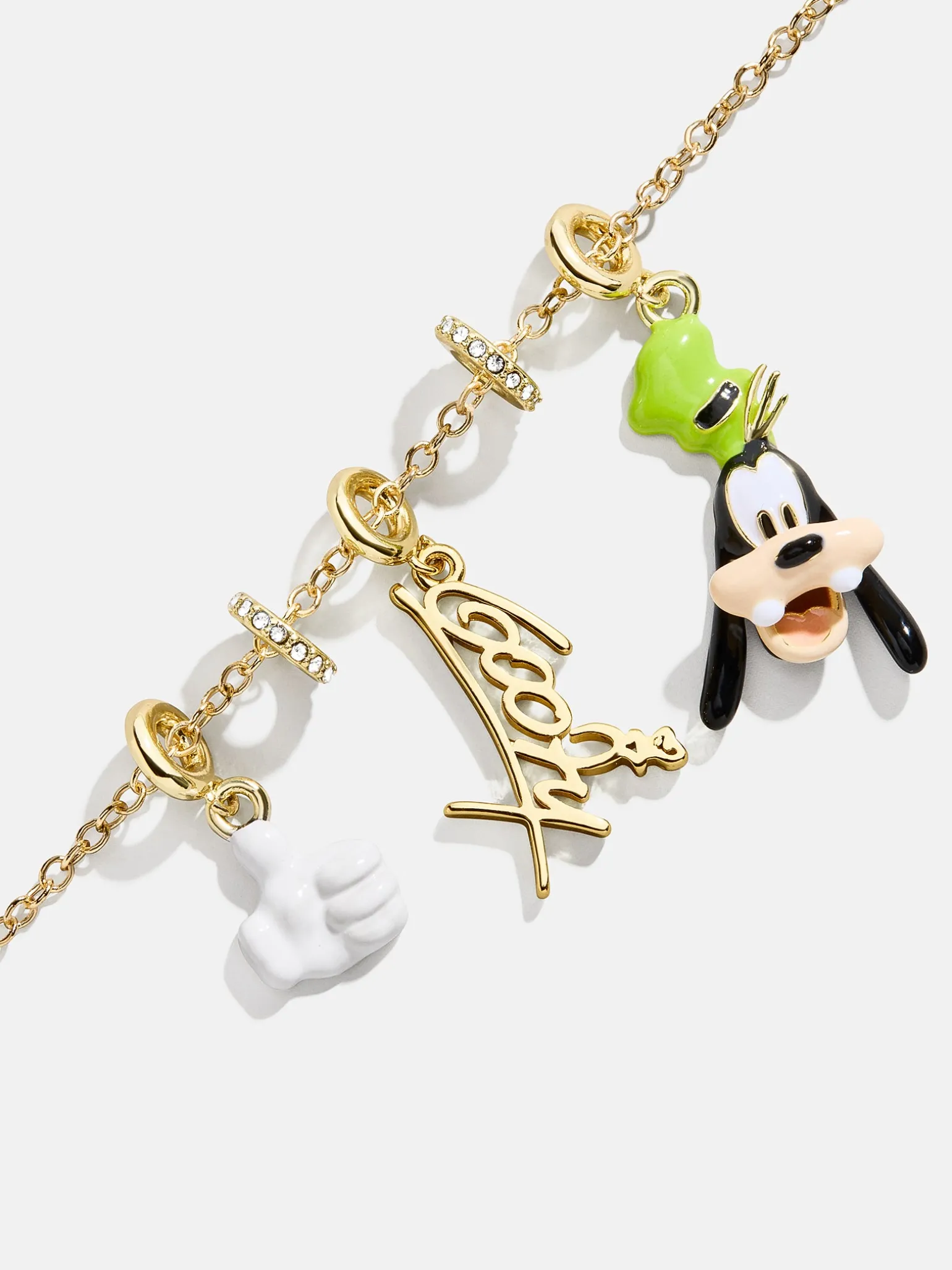Disney Goofy Cluster Charm Necklace - Goofy