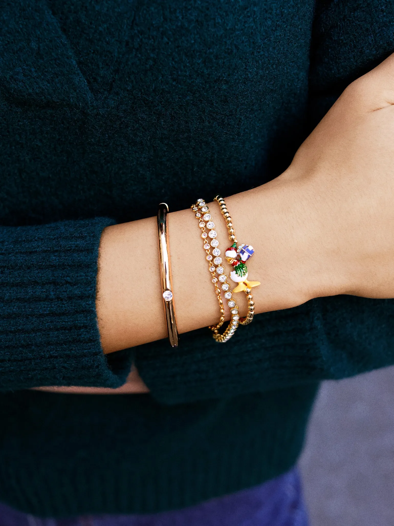 Disney Holiday Character Pisa Bracelet - Donald Duck