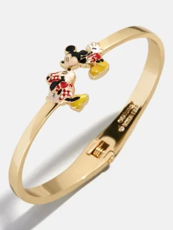 Disney Mickey & Minnie Mouse Kissing Cuff Bracelet - Mickey Mouse & Minnie Mouse