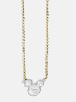 Disney Mickey Mouse Acrylic Custom Necklace - Clear