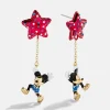 Disney Mickey Mouse Americana Star Earrings - Red, White, & Blue