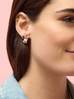 Disney Mickey Mouse & Minnie Mouse Better Half Earrings - Mickey Mouse
