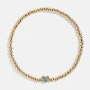Disney Mickey Mouse Birthstone Pisa Bracelet - Aquamarine