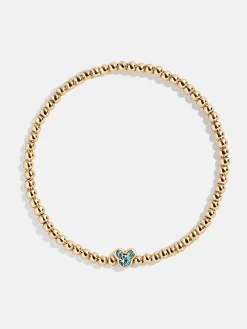 Disney Mickey Mouse Birthstone Pisa Bracelet - Aquamarine