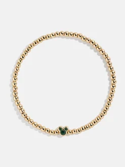 Disney Mickey Mouse Birthstone Pisa Bracelet - Emerald