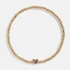 Disney Mickey Mouse Birthstone Pisa Bracelet - Light Amethyst
