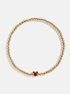 Disney Mickey Mouse Birthstone Pisa Bracelet - Garnet