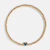 Disney Mickey Mouse Birthstone Pisa Bracelet - Blue Zircon