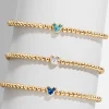 Disney Mickey Mouse Birthstone Pisa Bracelet - Crystal
