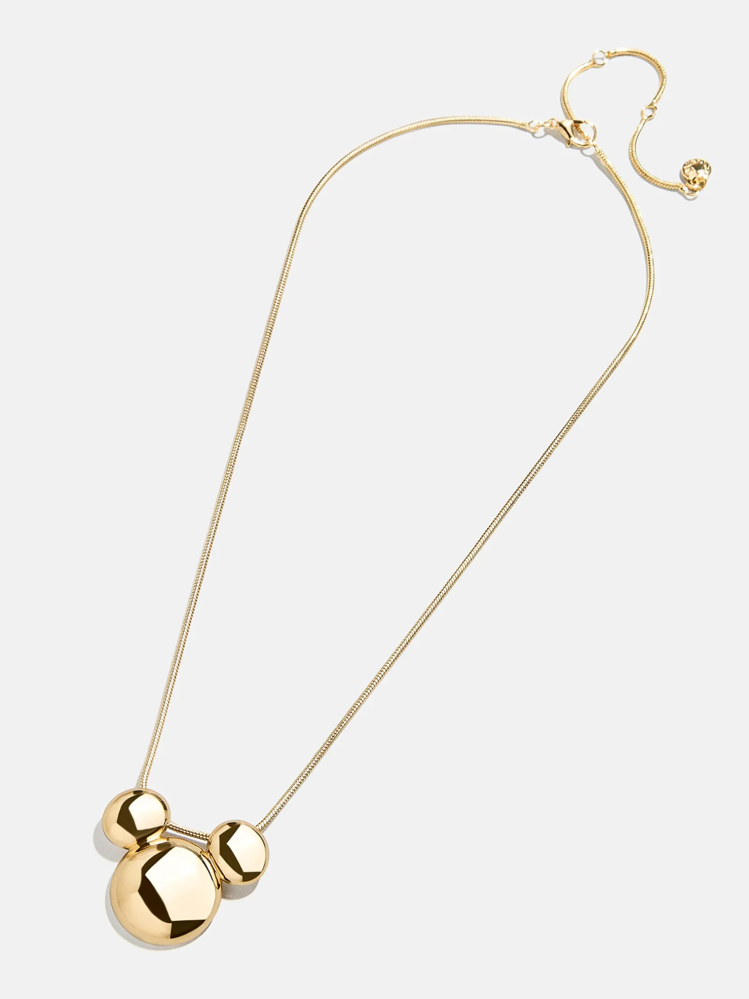 Disney Mickey Mouse Bubble Necklace - Gold