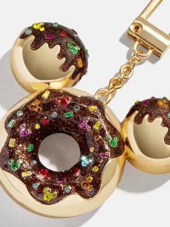Disney Mickey Mouse Chocolate Donut Bag Charm - Disney Chocolate Donut Bag Charm