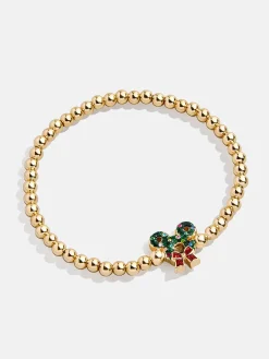 Disney Mickey Mouse Christmas Wreath Pisa Bracelet - Mickey Mouse Wreath