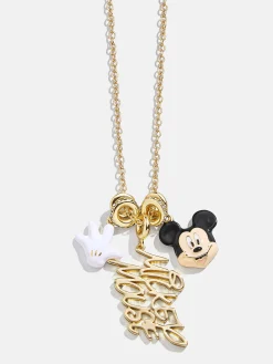 Disney Mickey Mouse Cluster Charm Necklace - Mickey Mouse