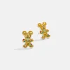 Disney Mickey Mouse Cookie Cutter Earrings - Gingerbread Man Delicate Stud Earrings