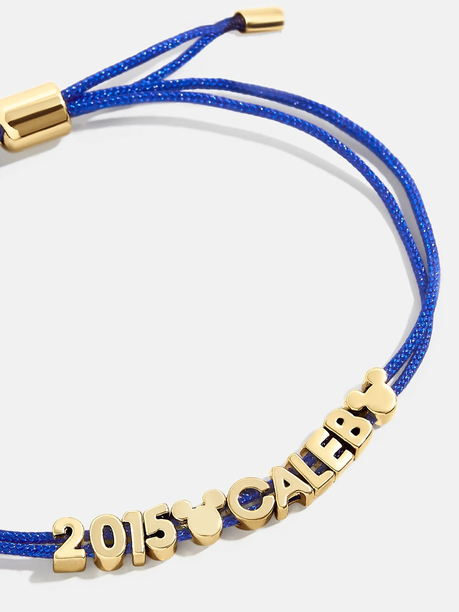 Disney Mickey Mouse Custom Cord Bracelet - Blue