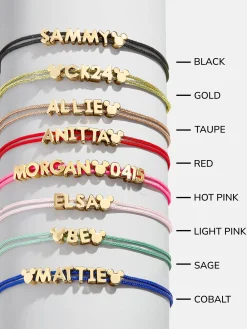 Disney Mickey Mouse Custom Cord Bracelet - Blue