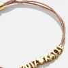 Disney Mickey Mouse Custom Cord Bracelet - Taupe