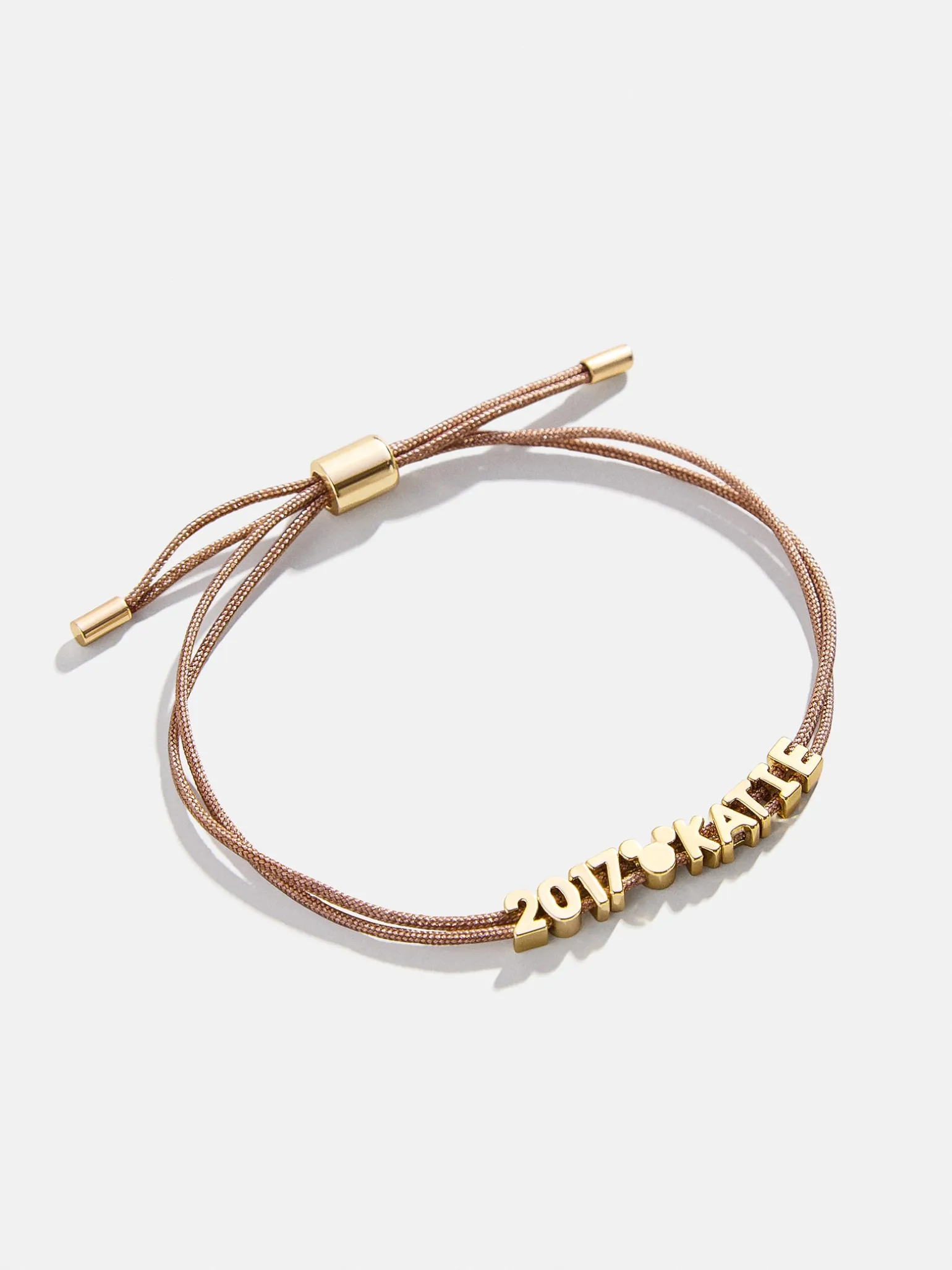 Disney Mickey Mouse Custom Cord Bracelet - Taupe