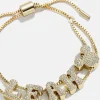 Disney Mickey Mouse Custom Slider Bracelet - Pavé Bubble Double Strand