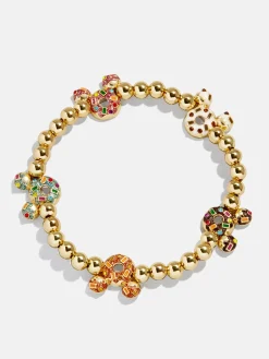 Disney Mickey Mouse Donut Bracelet - Gold/Multi