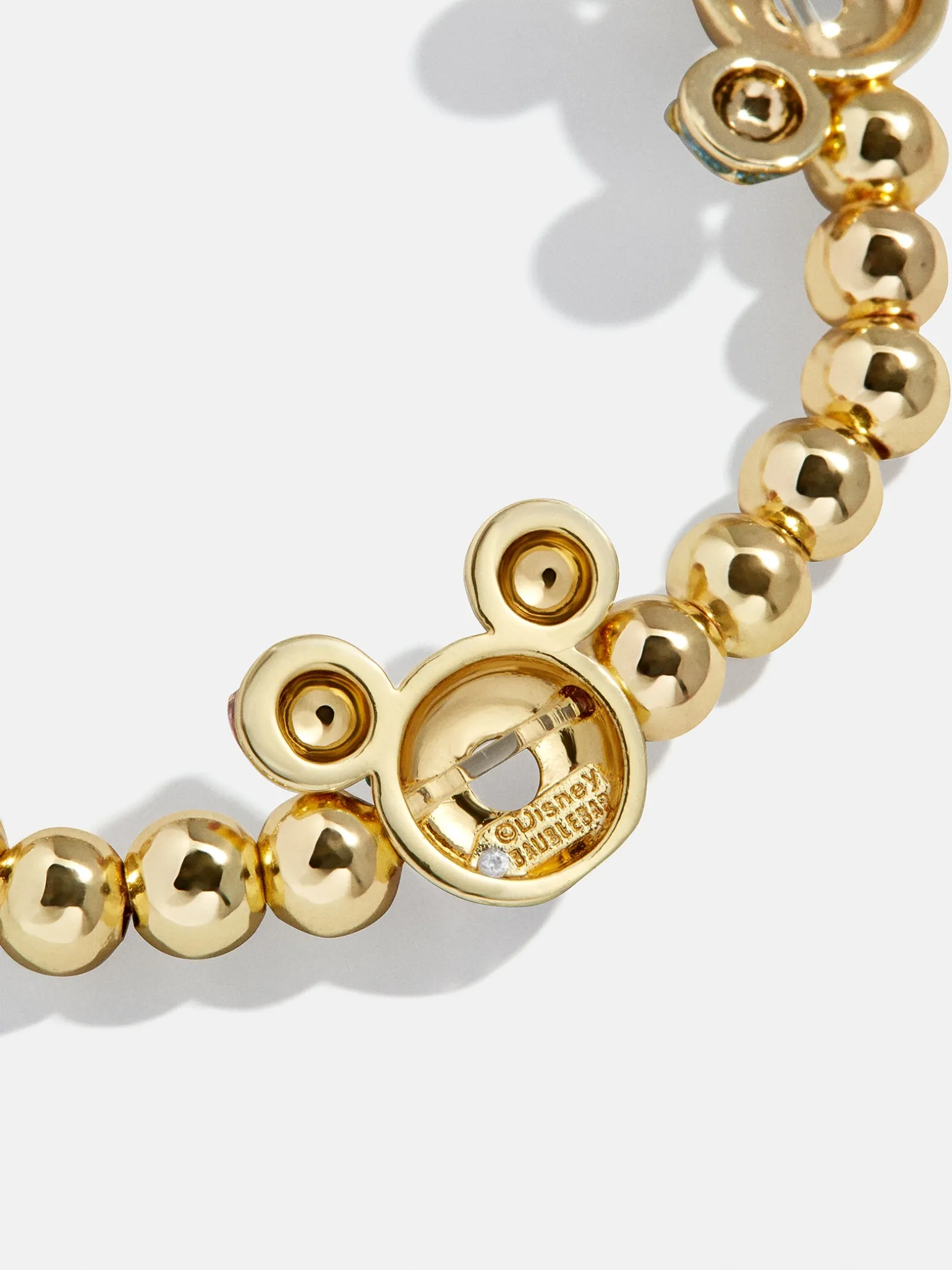 Disney Mickey Mouse Donut Bracelet - Gold/Multi