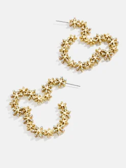 Disney Mickey Mouse Let It Glow Earrings - Statement Snowflake Earrings