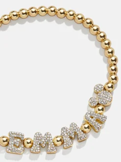 Disney Mickey Mouse Pisa Custom Bracelet - Gold/Pavé