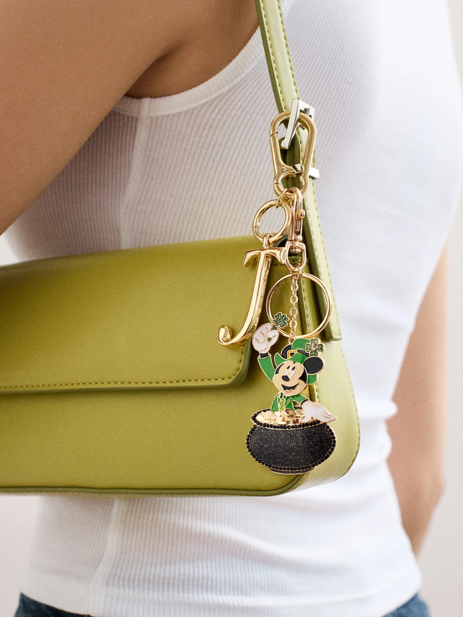 Disney Mickey Mouse Pot O' Gold 2D Bag Charm - Mickey Mouse