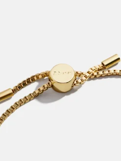 Disney Mickey Mouse Repeating Slider Bracelet - Gold