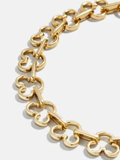 Disney Mickey Mouse Repeating Outline Bracelet - Gold