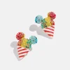 Disney Mickey Mouse Snow Cone Earrings - Disney Snow Cone Earrings
