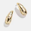 Disney Mickey Mouse Teardrop Earrings - Gold/Pavé