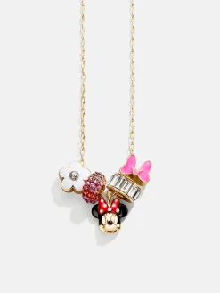Disney Minnie Mouse Beaded Charm Necklace - Minnie Mouse
