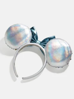 Disney Minnie Mouse Blue Iridescent Headband - Minnie Mouse Blue Iridescent Ears