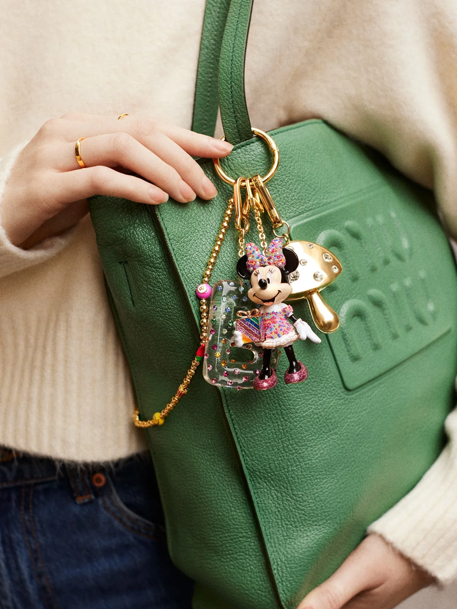 Disney Minnie Mouse Celebration Bag Charm - Minnie Mouse