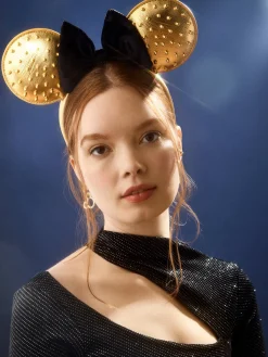 Disney Minnie Mouse Party Ears Headband - Minnie Mouse Gold Party Ears