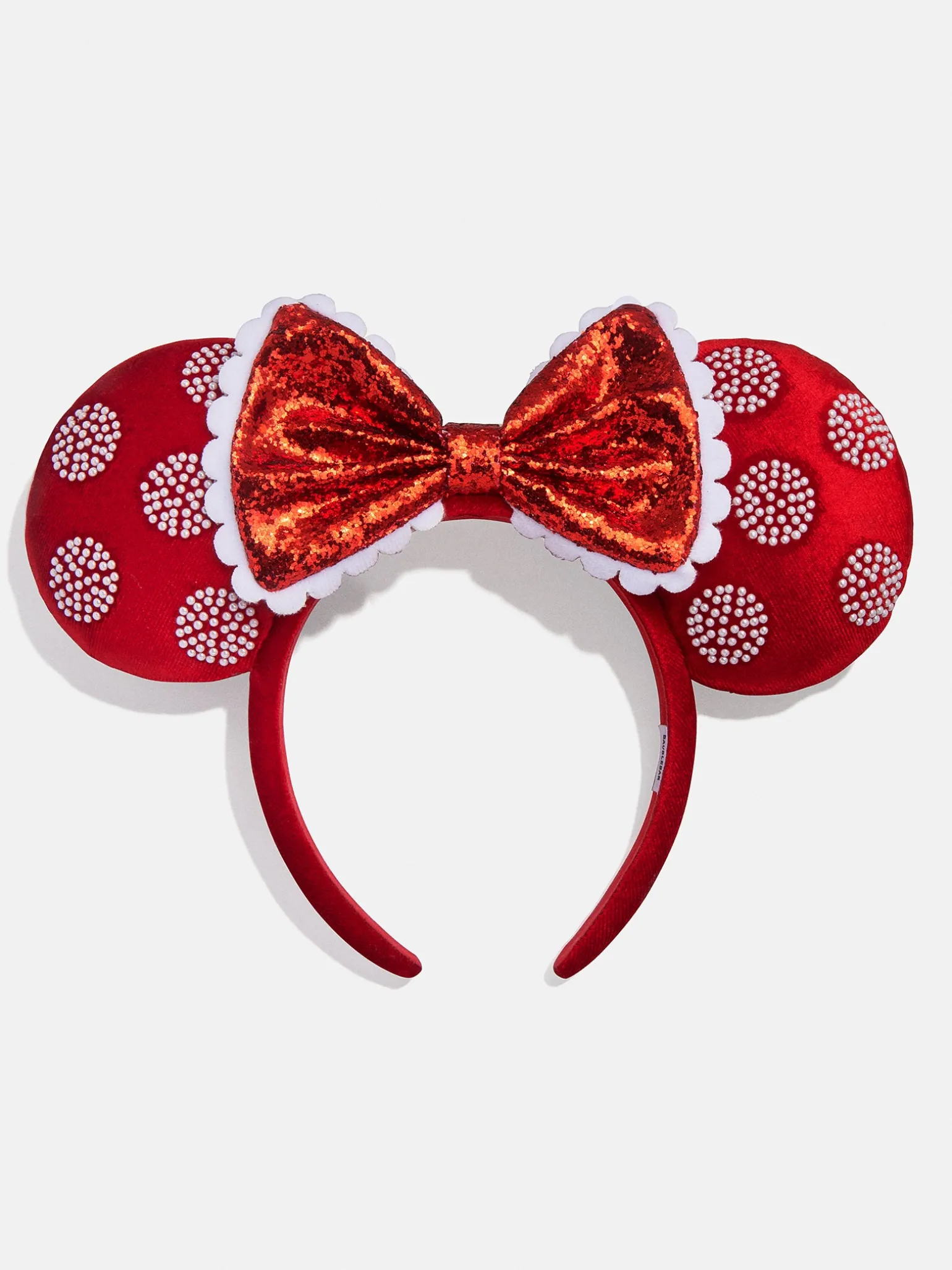Disney Minnie Mouse Pearl Polka Dot Ears Headband - Minnie Mouse Pearl Polka Dot Ears