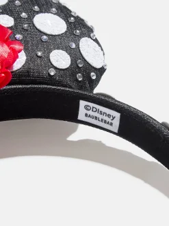 Disney Minnie Mouse Polka Dot Ears Headband - Minnie Mouse Black Polka Dot Ears
