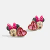 Disney Minnie Mouse Valentine's Day Earrings - Pink