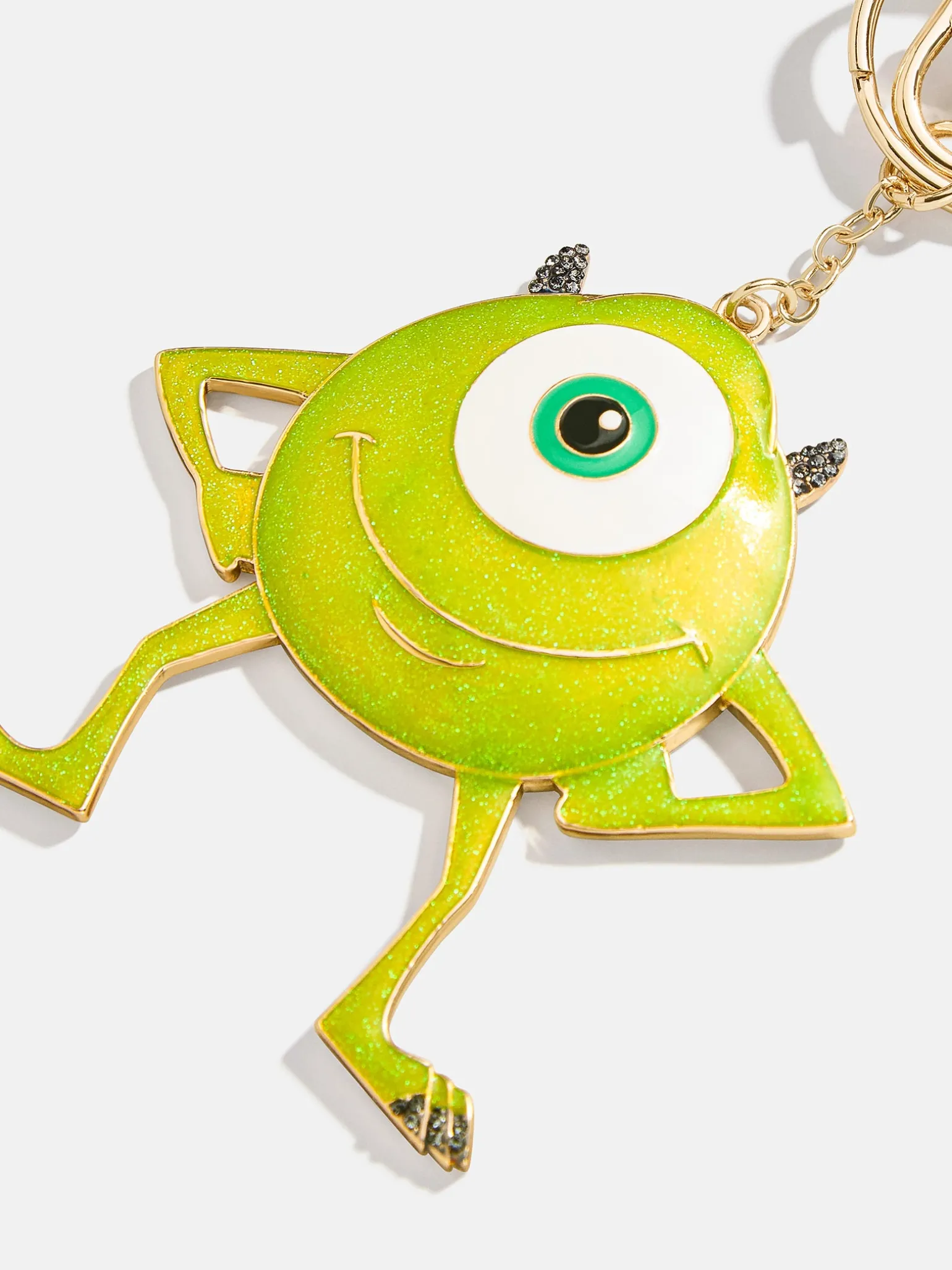 Disney Monsters Inc Pixar 2D Bag Charm - Mike Wazowski Bag Charm