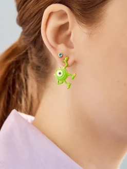 Disney Monsters Inc Pixar Earrings - Mike Wazowski