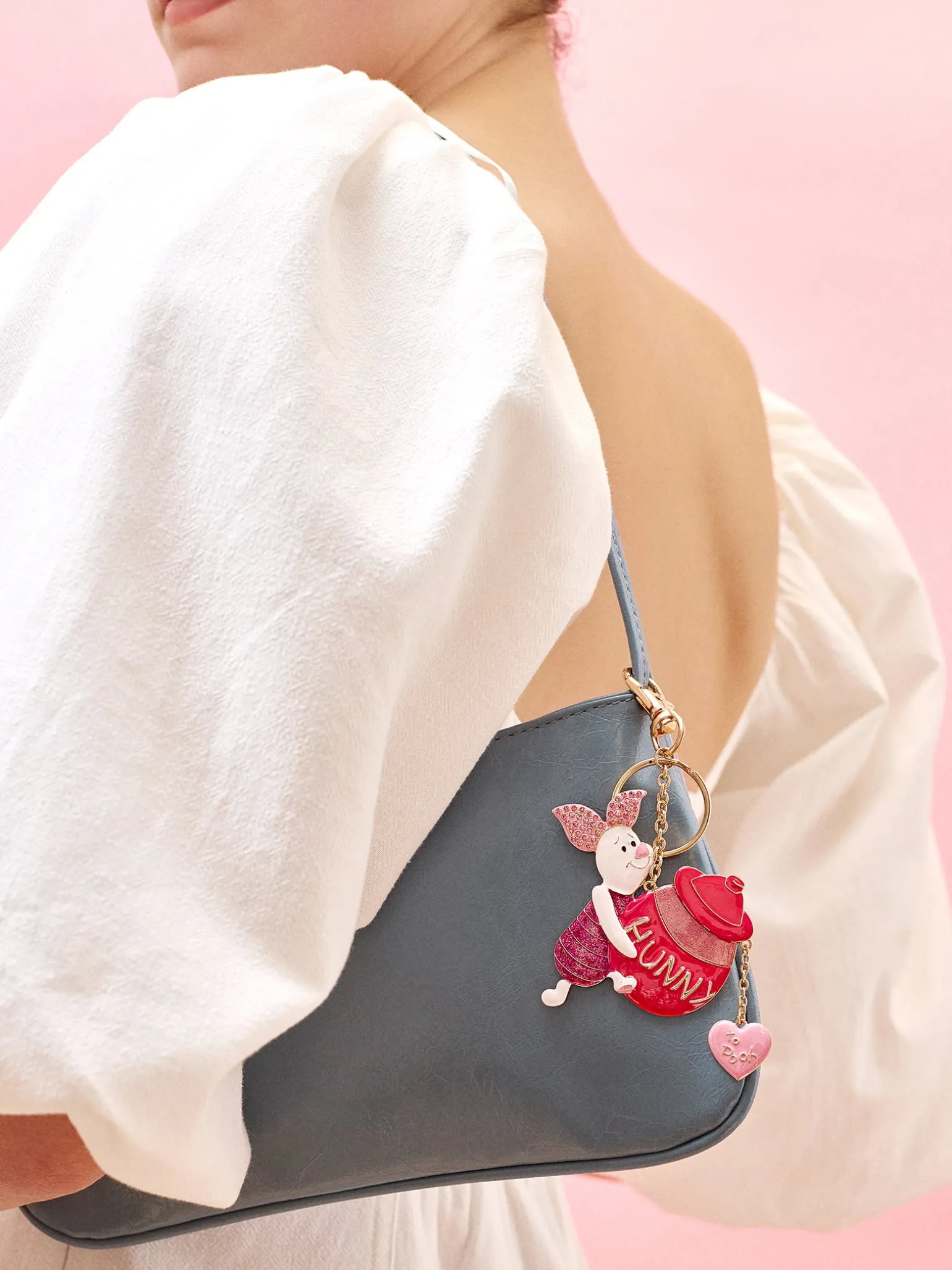 Disney Piglet Hunny 2D Bag Charm - Piglet Bag Charm