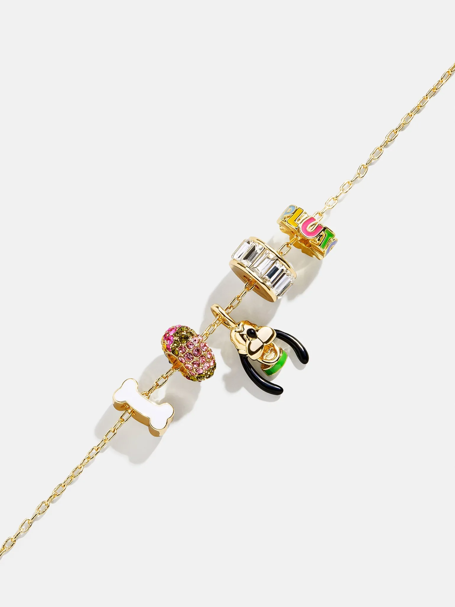 Disney Pluto Beaded Charm Necklace - Pluto